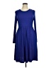 DB Moon Solid Blue Casual Dress Size XL - photo 1