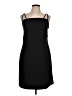 David Warren Solid Black Cocktail Dress Size 12 - photo 1
