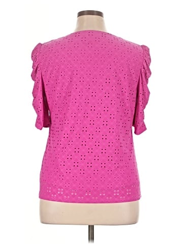 CeCe Short Sleeve Blouse (view 2)