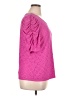 CeCe Pink Short Sleeve Blouse Size XL - photo 4
