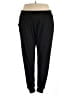 Real Essentials Solid Black Casual Pants Size 2X - photo 1