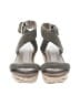 Stuart Weitzman Silver Wedges Size 6 - photo 2