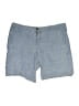 Merona Chevron-herringbone Blue Shorts Size 8 - photo 1