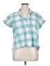 Eddie Bauer Teal Short Sleeve Blouse Size XL (petite) - photo 1
