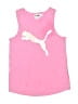 Puma Pink Sleeveless T-Shirt Size 6 - photo 1