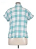 Eddie Bauer Teal Short Sleeve Blouse Size XL (petite) - photo 2