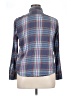 Chaps 100% Cotton Plaid Blue Long Sleeve Button-Down Shirt Size XL - photo 2