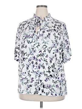 Karl Lagerfeld Paris Short Sleeve Blouse
