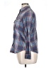 Chaps 100% Cotton Plaid Blue Long Sleeve Button-Down Shirt Size XL - photo 5