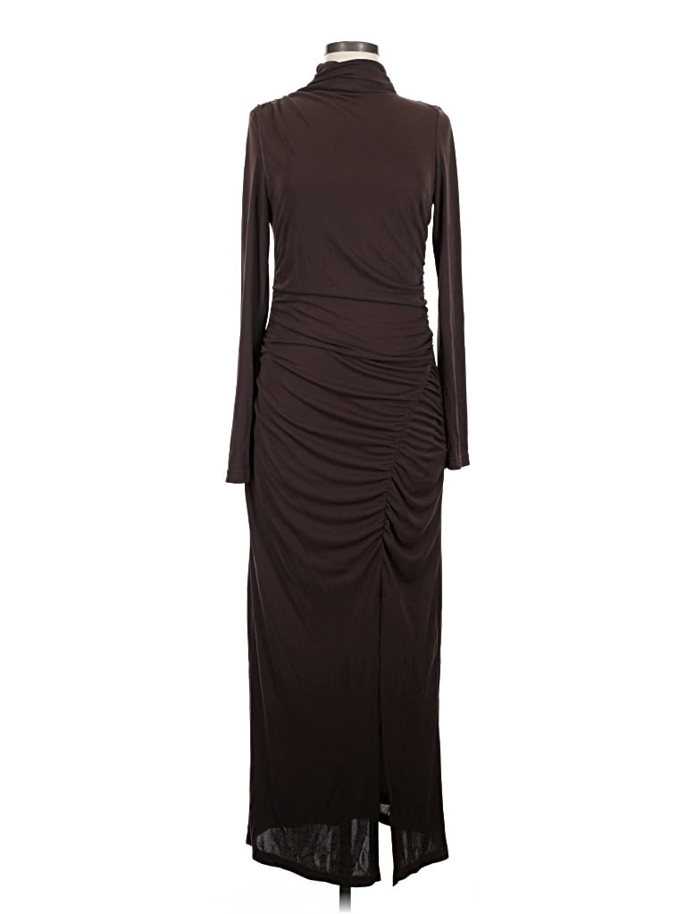 Pre-owned Zara Casual Dress In Brown