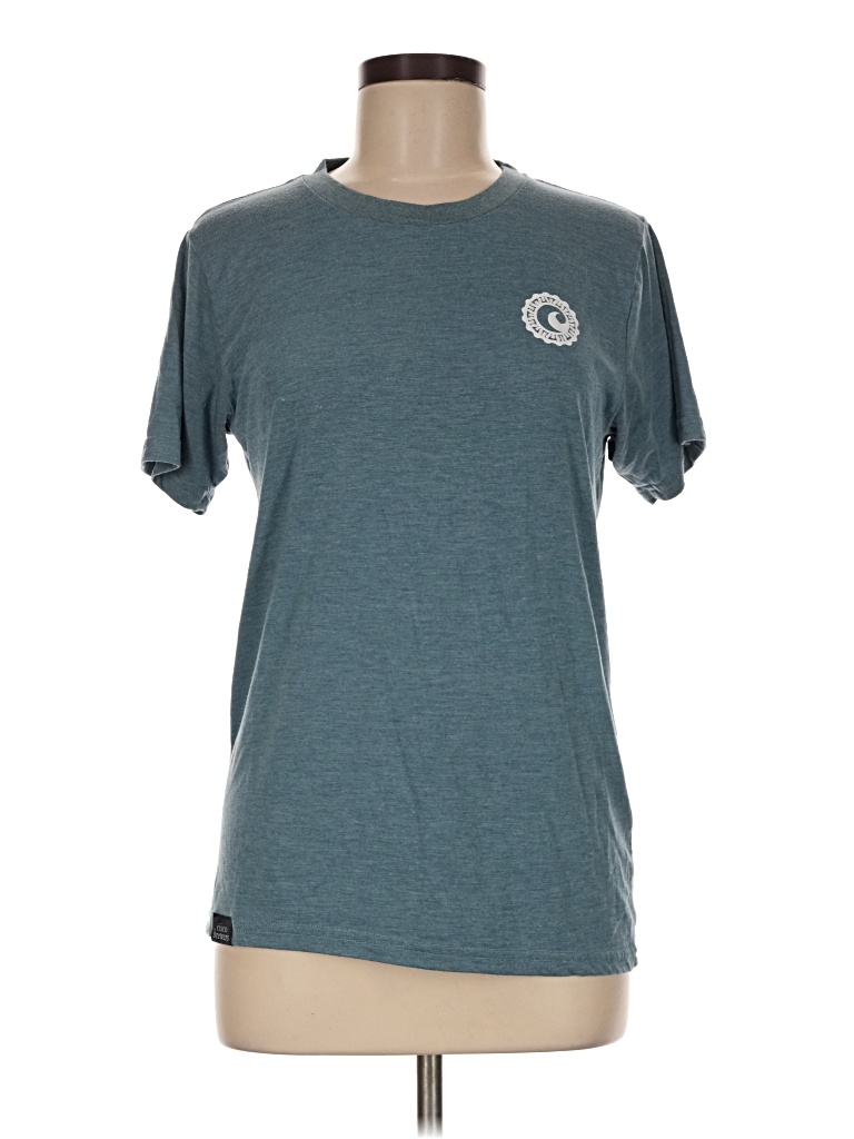 Pre-owned Assorted Brands Short Sleeve T-shirt In Teal
