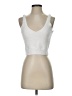 MISSMOLY 100% Polyester Silver Sweater Vest Size 4 - photo 1