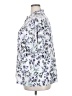 Karl Lagerfeld Paris Floral White Short Sleeve Blouse Size 2X - photo 5