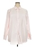 Lands' End Color Block Pink Long Sleeve Blouse Size 24W - photo 1