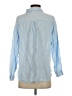 Blank NYC Blue Long Sleeve Button-Down Shirt Size S - photo 2
