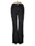 Zara Chevron-herringbone Black Jeans Size 2 - photo 1