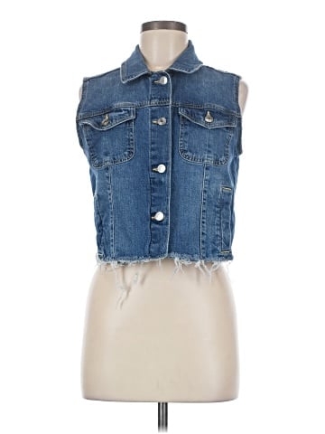 Free Assembly Denim Vest (view 1)