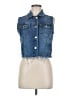 Free Assembly Blue Denim Vest Size M - photo 1