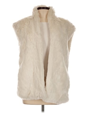 Abercrombie & Fitch Faux Fur Vest - front