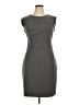 The Limited Solid Gray Cocktail Dress Size 14 Petite - photo 1