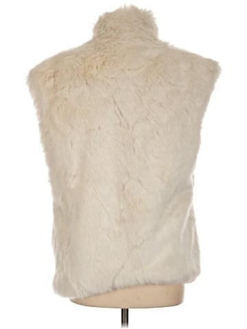 Abercrombie & Fitch Faux Fur Vest - back
