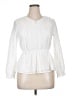 Assorted Brands White Long Sleeve Blouse Size XL - photo 1
