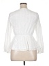 Assorted Brands White Long Sleeve Blouse Size XL - photo 2