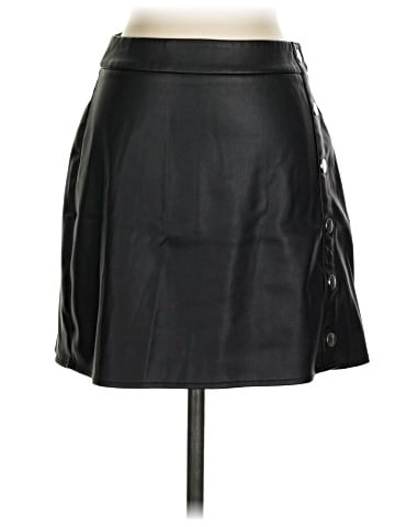 Bar III Faux Leather Skirt (view 1)