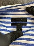 J.Crew 100% Cotton Stripes Blue Long Sleeve Button-Down Shirt Size 0 - photo 7