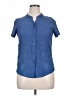 Unbranded Blue Short Sleeve Blouse Size XL - photo 1
