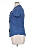 Unbranded Blue Short Sleeve Blouse Size XL - photo 5