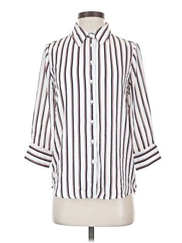 Timing 3/4 Sleeve Button-Down Shirt (view 1)