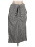 MNG Houndstooth Gray Casual Skirt Size L - photo 1