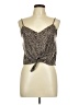 Assorted Brands 100% Polyester Tan Tank Top Size M - photo 1