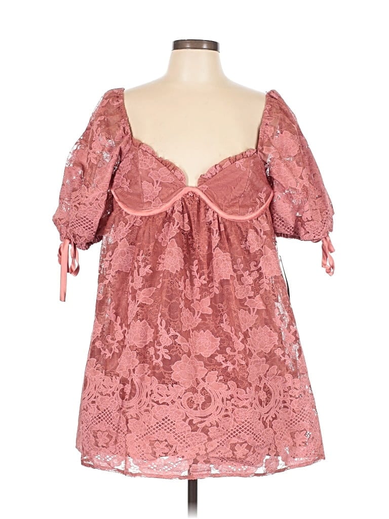 Pre-owned Seni & Cade Casual Dress In Pink