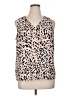 Nine West 100% Polyester Pink Sleeveless Blouse Size XL - photo 1