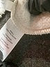 Calvin Klein 100% Polyester Ivory Fleece Size L - photo 7
