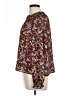Point Sur Burgundy Long Sleeve Blouse Size L - photo 5