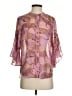 CAbi 100% Polyester Purple 3/4 Sleeve Blouse Size S - photo 1
