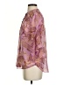 CAbi 100% Polyester Purple 3/4 Sleeve Blouse Size S - photo 5