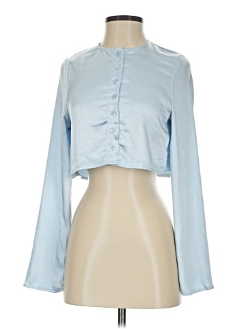 Kendall & Kylie Long Sleeve Blouse (view 1)