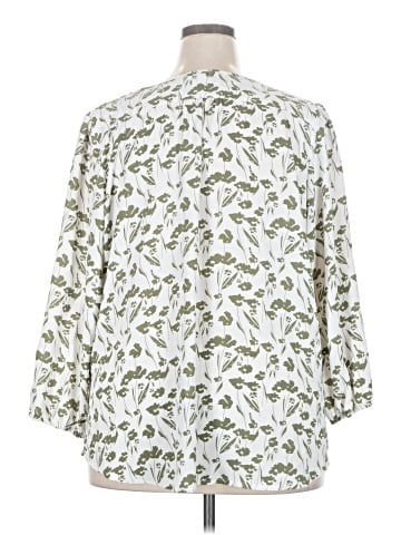 Monday Fun 3/4 Sleeve Blouse (view 2)