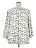 Monday Fun 100% Polyester White 3/4 Sleeve Blouse Size 2X - photo 2