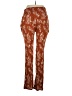 Three Dots 100% Rayon Print Brown Casual Pants Size XL - photo 2