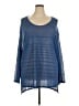 BLOOMCHIC Blue Pullover Sweater Size 22 - photo 1