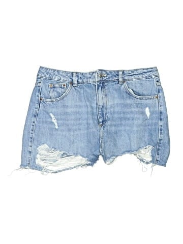 Topshop Denim Shorts (view 1)