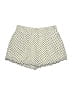 Takara 100% Polyester Polka Dots Ivory Shorts Size M - photo 1