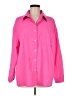 Shein 100% Polyester Pink 3/4 Sleeve Blouse Size 6 - photo 1