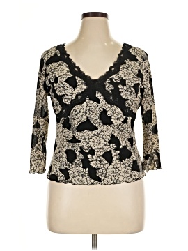 INC International Concepts 3/4 Sleeve T-Shirt (view 1)