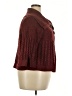 Cato Burgundy Cardigan Size 22 - photo 4